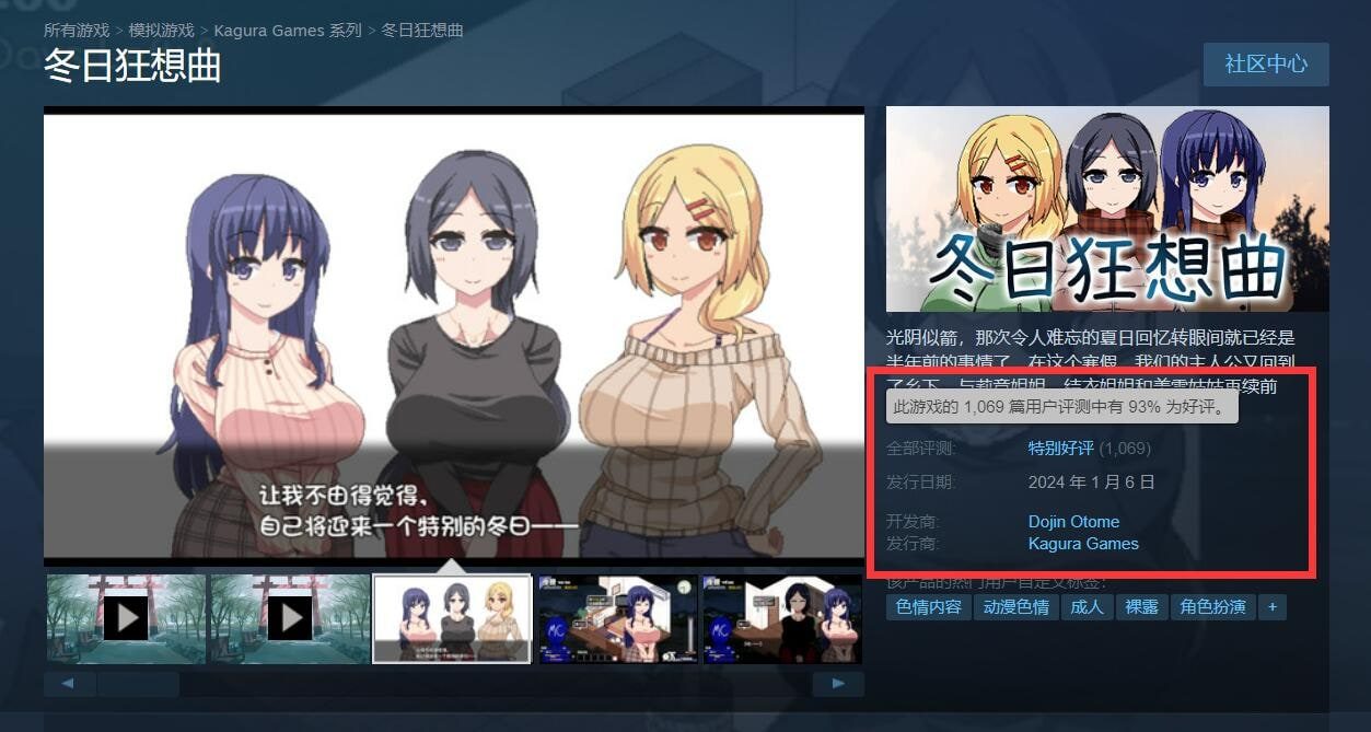 冬日狂想曲 存档管理 展示图 7