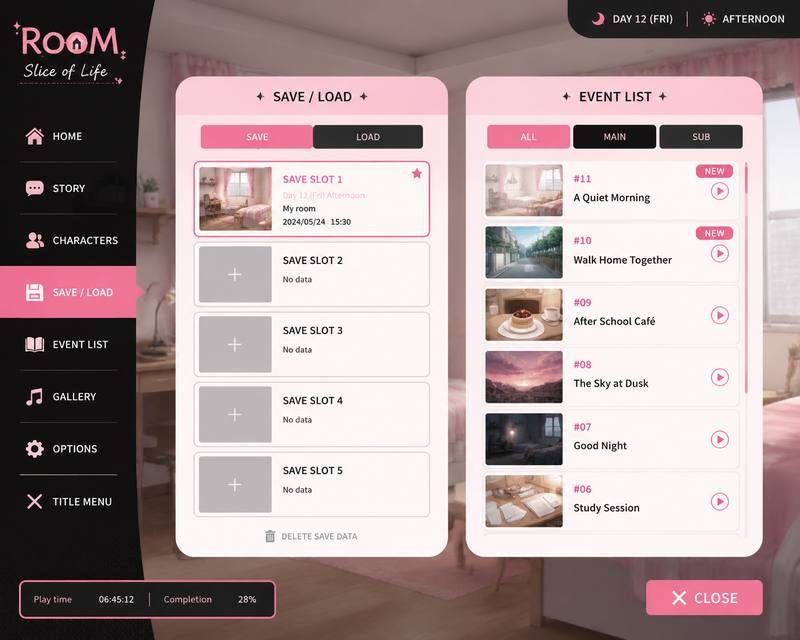 ROOM 角色路线 演示图 4