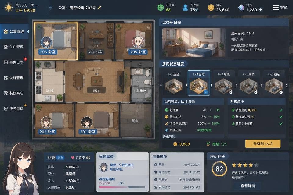 ROOM 角色路线 详情图 2